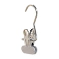 thumbnail image 2 of EGNMCR Storage Bins, Storage Containers Soft Rubber Coated Pants Hangers Clips Stainless Steel Multipurpose Closets Organizer Antiskid No Traced Clip For Skirts Jeans Stainless steel clips, 2 of 6