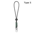 thumbnail image 1 of Paracord Keychain Lanyard Rotatable Buckle High Strength Parachute Cord Outdoor Backpack Key Ring Neck Hanging Rope 5, 1 of 6