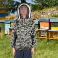 thumbnail image 3 of Foldable Beekeeping Protective Veil Jacket Double Zippered Bee Suit Beekeeper Supplies, 3 of 14