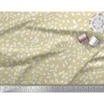 thumbnail image 2 of Soimoi Beige Poly Georgette Fabric Cow Animal Skin Print Fabric by Yard 52 Inch Wide, 2 of 3