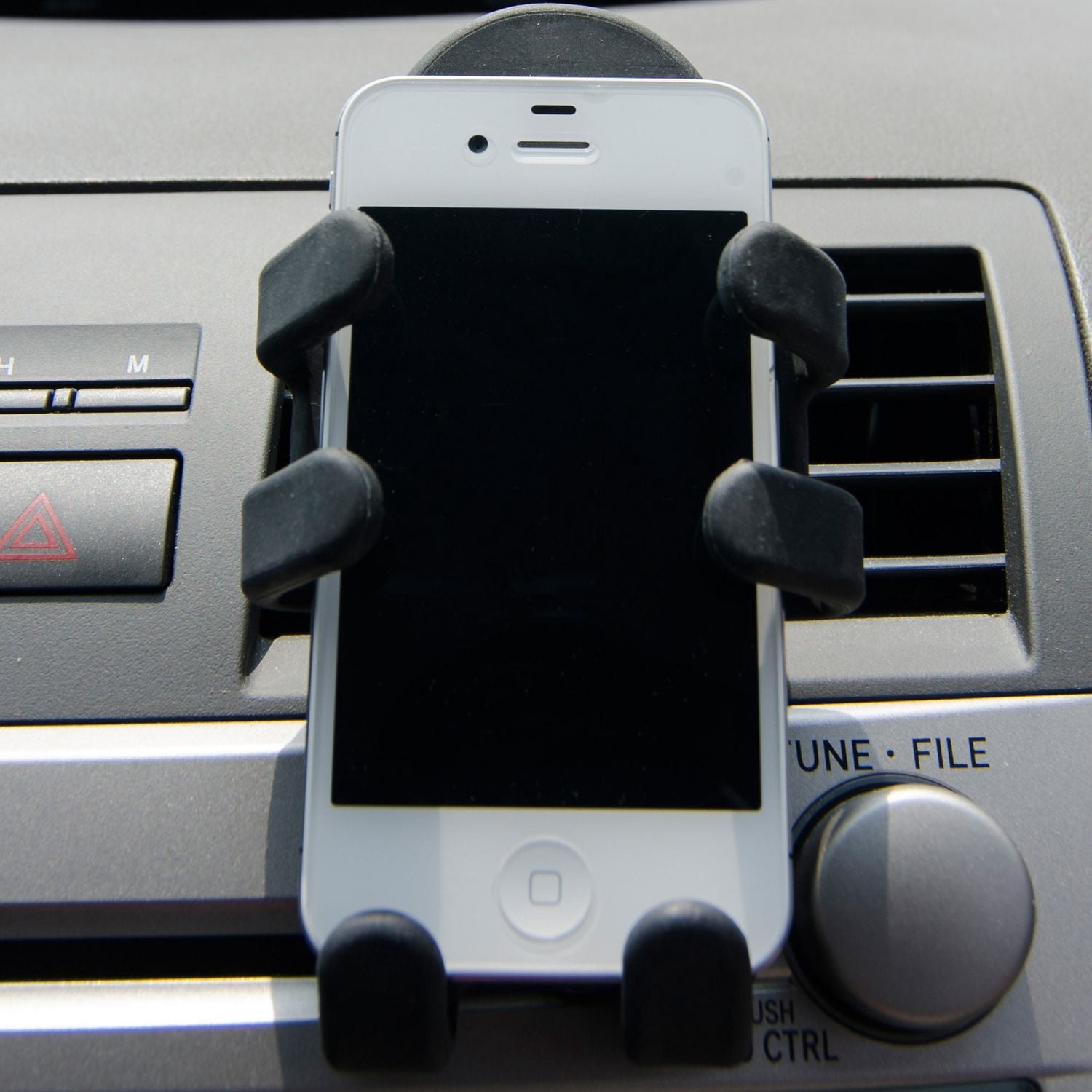 Support de téléphone pour voiture Alpena Original Black « Hug Buddy » à fixation universelle