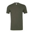 thumbnail image 1 of T-shirt à Manches Courtes Unisexe en Canevas Bella à Col Rond en Mélange, 2TG, 1 of 3