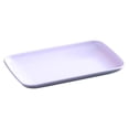 thumbnail image 2 of Fiudx Xiying Square Plastic Serving Tray - 21X12.5X2.5Cm Rectangular Plates for Hot Pot, Bbq, Sausage & Fruit | Large Capacity Snack Plate | Durable & Easy Clean Food Tray, 2 of 6