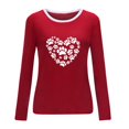 thumbnail image 3 of Chandail Décontracté pour Femmes Motif Patte d'Ours Amour Manches Longues Tupper, 3 of 4
