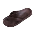 thumbnail image 1 of FRSASU Womens Flip Flops for Women Comfortable Strap Yoga Mat Non-Slip Slippers with Arch Support Brown, 1 of 9