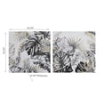 thumbnail image 2 of Hand Painted Canvas Wall Art Golden Tropics - Set of 2, 2 of 3