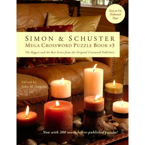 Simon & Schuster Mega Crossword Puzzle Book #3