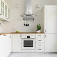 thumbnail image 3 of 30" Wall Mount Range Hood, 450 CFM Kitchen Cooking Vent Fan Hoods, 3 of 8