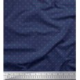 thumbnail image 1 of Soimoi Silk Fabric Heart Shirting Print Sewing Fabric Yard 42 Inch Wide, 1 of 3
