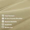 thumbnail image 3 of Unique Bargains Microfiber Long Pillowcases Envelope 2pcs（Pillow insert not included）, 3 of 8