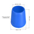 thumbnail image 2 of Unique Bargains 2 Pcs Silicone Fishing Rod Butt Cushion Protector Cap, Large, Blue, 2 of 7