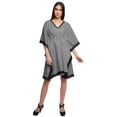 thumbnail image 3 of Moomaya Cutwork Lace Beach Kaftan For Women Printed Bikini Caftan Plus Size, 3 of 4