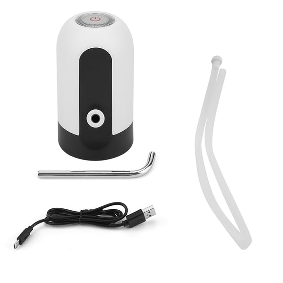 Water Bottle Dispenser, Water Jug Pump LED Button Portable Universal 5 Gallon Electric Water Dispenser Drinking Water Pump  For Home