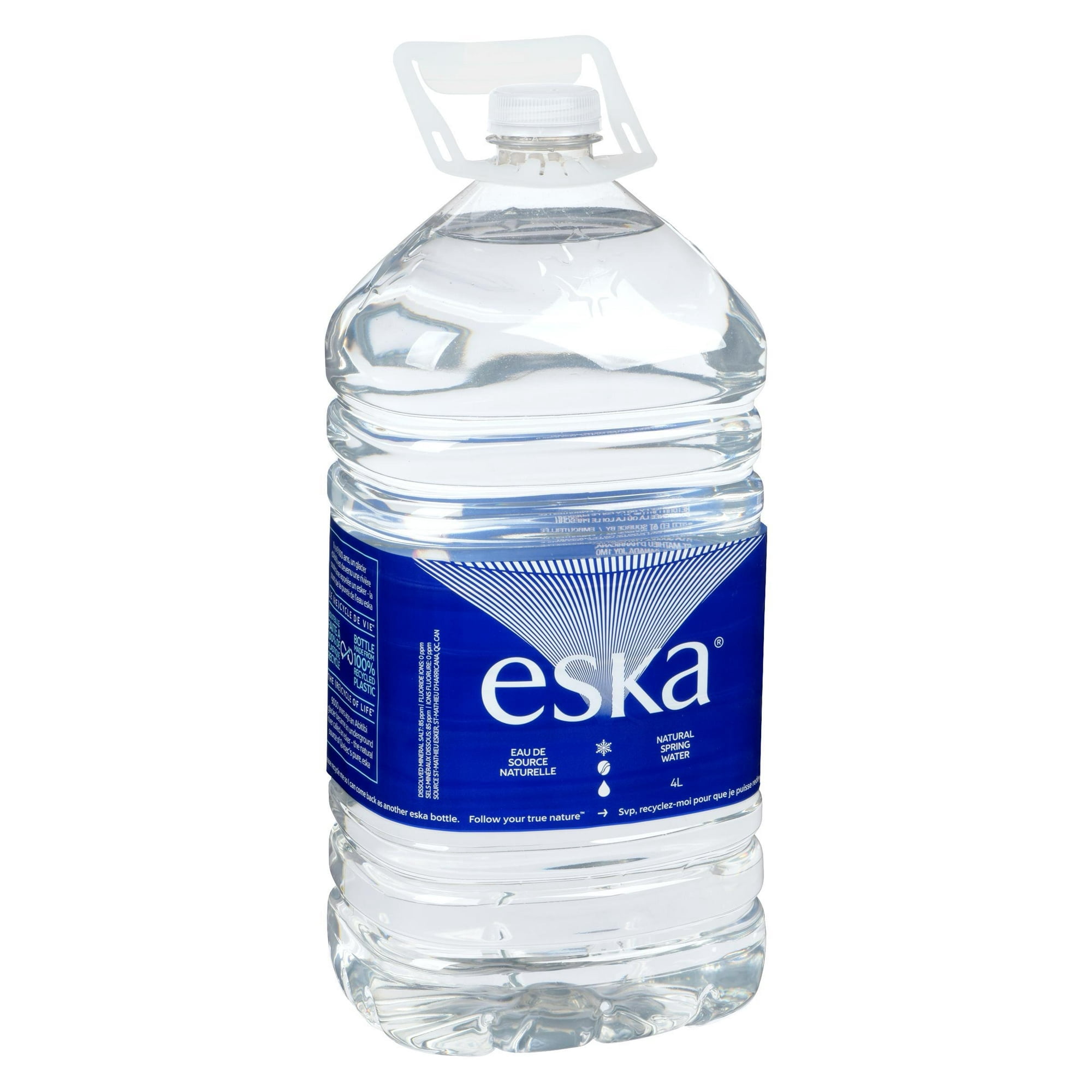 Eska Natural Spring Water 4L Bottle