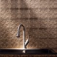 thumbnail image 2 of Fasade Decorative Vinyl Backsplash Kit 15 sq ft Argent Bronze Finish, 2 of 6