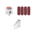 thumbnail image 1 of Mini Ponceuse à Disque pour Banc Rouleau de Ponçage Aiguiseur de Bord Électrique 7 Vitesses Variables Machine de Broyage Auto-Adhésive pour Banc, Grand Utilisation, 1 of 6