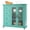 Green, variant on Giantex Sideboard Buffet Cabinet w/4 Drawers & Dual-Open Glass Doors, Kitchen Buffet Storage Cabinet, Green
