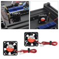 thumbnail image 4 of funtasica 2-pack Mini 12V DC Brushless Cooling Fan 30x30x10mm for 3D Printer, Compact Size, 4 of 9