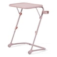 thumbnail image 1 of Homycasa Plateau de Salle à Manger TV Pliant Réglable avec Porte-Gobelet Pink, 1 of 6