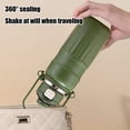 thumbnail image 4 of Cups with Lids 316 Stainless Steel Insulation Cup Large Capacity Double Cup Cover Insulation Cup Portable Hand-Held Cup with Insulation Strawcups with Lids and Straws, 4 of 6