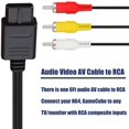 thumbnail image 2 of AV Cable Composite Video Cord Compatible with Nintendo 64/N64/GameCube/Super Nintendo SNES TV Game, 2 of 5