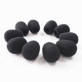 thumbnail image 2 of 10Pcs Mini Headset Microphone Sponge Foam Windscreen Replacement Mic Cover Black Shenzhuyue, 2 of 9