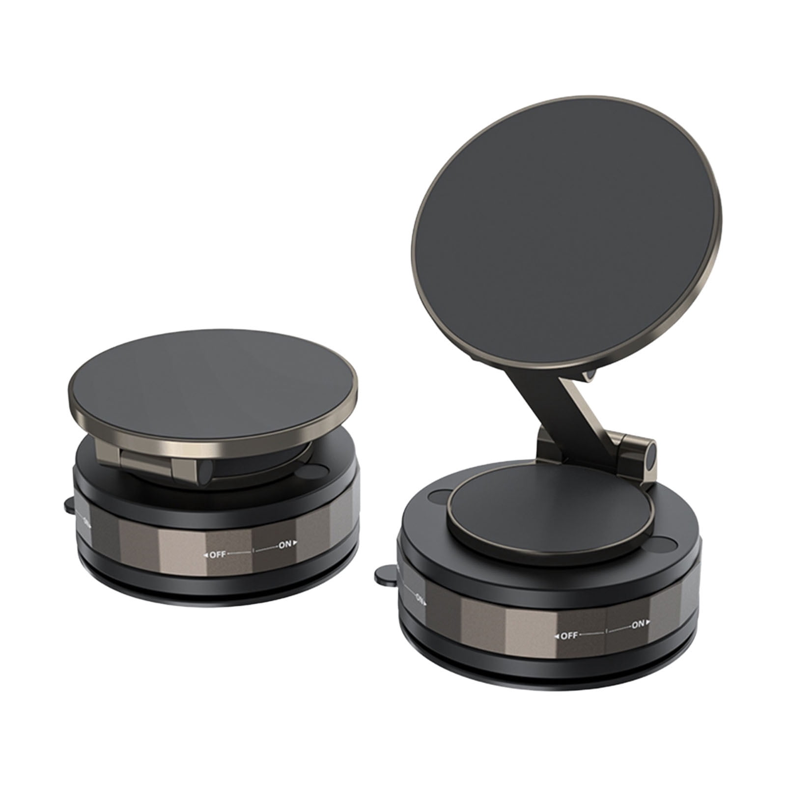 360 Degree Adjustable Vacuum Suction Phone Mount For Car Windshield Dashboard Magnetic Phone Holder For All Phones Universal Car Accessory