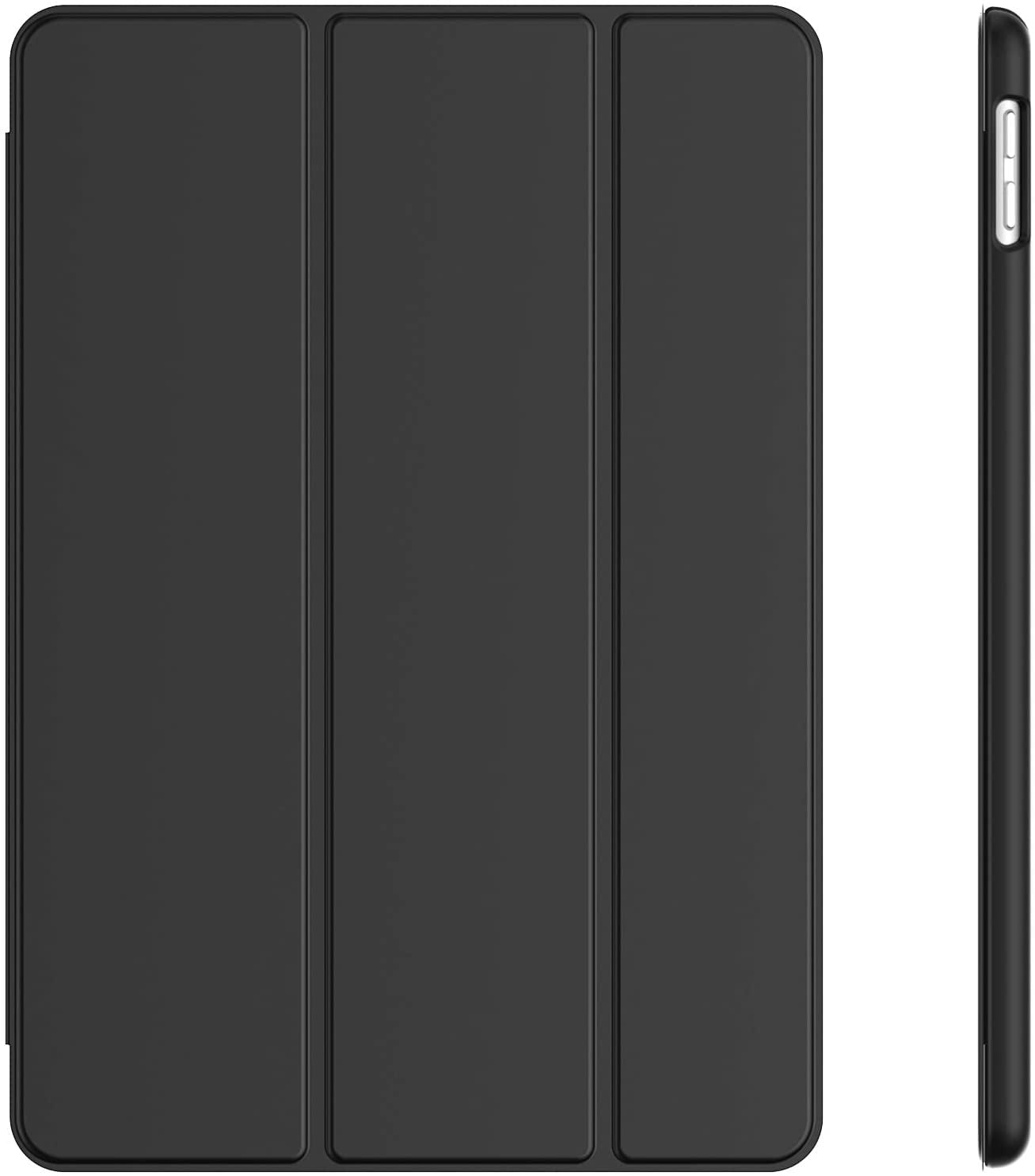 Étui pour Apple iPad 7 (10,2 Pouces, Modèle 2019, 7e Génération), Mise en Veille / Réveil Automatique (Noir)