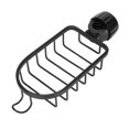 thumbnail image 1 of Support de Rangement de Robinet Suspendu Évier Réglable Chiffon Éponge Égouttoir pour Cuisine Salle de Bain Noir, 1 of 6