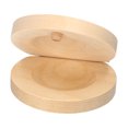 thumbnail image 2 of Arealer Pair of Castanets Wooden Castanet Finger Clappers Musical Instrument, 2 of 7