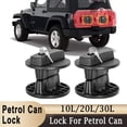 thumbnail image 2 of Strong Fuel Can Lock Bracket Mount for 10 20 30L Jerry Can Gas Diesel Fuel Tank Oil Container Spare Petrol Tank Backup, 2 of 7