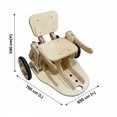 thumbnail image 2 of Toytexx Wooden Ride-On Push Cart for Kids – 3-in-1 Rocker, Walker & Ride Toy Indoor Toddler Balance Bike, 2 of 5