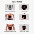 thumbnail image 2 of Amdohai Smart Abs Abdominal Muscle Toner Abs Muscle Trainer 6 Modes 9 Levels Intensity Body Fitness Shaping Massage Patch Unisex Built-in Rechargeable Battery, 2 of 7