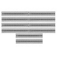 thumbnail image 2 of 10PCS Plastic Binding Spines 19mm 30 Rings Comb Binder Compatible with A4 B5 A5 Paper Size 150 Sheets Capacity Spines Binding Comb for A4 B5 A5 Paper Book Paper Comb Binder, 2 of 7