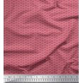 thumbnail image 1 of Soimoi Modal Satin Fabric Dot & Geometric Small Printed Fabric 1 Yard 42 Inch Wide, 1 of 3