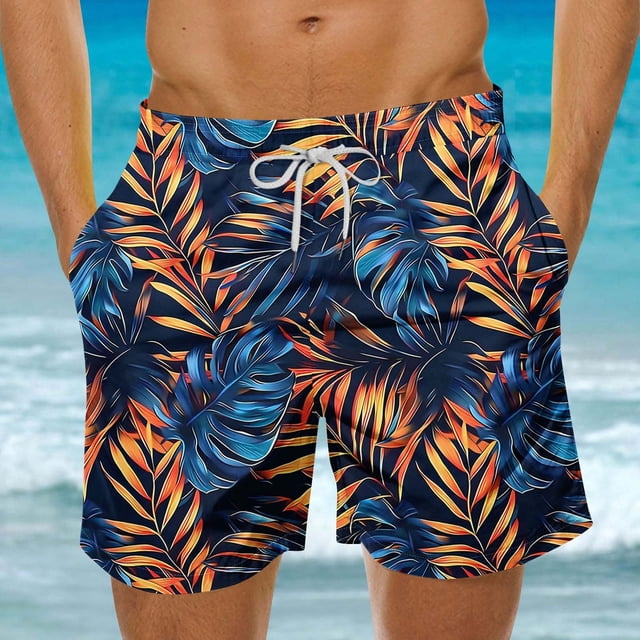 Weiqiqre Shorts Men Swim Trunks Quick Dry Board Shorts Bathing Suit with Mesh Lining