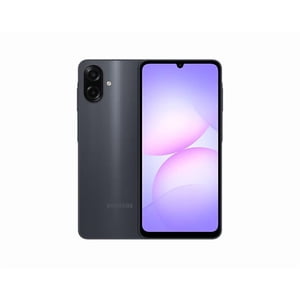 Samsung Galaxy A07 6.7” Affichage 4GB RAM + 64GB ROM | Double SIM | Carte mémoire Fente avec FaceID + Verrouillage de l'empreinte digitale (SM-A075F/DS) – noir