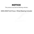 thumbnail image 2 of Transit Auto Rear Brake Drum Shoes and Spring Kit for Car 2000-2008 Ford Focus Wheel Bearing Included K8N-100548, 2 of 11