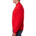 thumbnail image 3 of Jerzees Chandail Molletonné Ras du Cou NuBlend Super Sweats pour Hommes, 3X, Rouge Vif, 3 of 4
