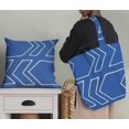 thumbnail image 5 of Soimoi Blue polyester Crepe Fabric Arrow Symbol Print Fabric by the Yard 52 Inch Wide, 5 of 5
