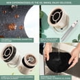 thumbnail image 4 of Maytalsory 3-Speed Desktop Portable Kitchen Exhaust Fan Kitchen Hood Kitchen Hood Extractor Range Hood Easy To Install Black Grey, 4 of 6