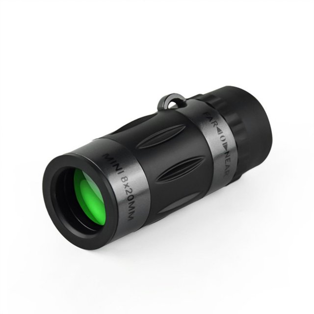 Télescope Monoculaire Haute Puissance 8x20 mm avec Optique Multicouche et Télémétrie, Mini Télescopes Monoculaires Portatifs de Poche 51 g pour Adultes, Activités Extérieures
