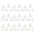 thumbnail image 1 of CIMAXIC Crochets de Rideau avec Couloir Roulant Silencieux pour Draperies en Plastique Durable et Acier Inoxydable, 1,18 Pouces X 0,79 Pouces X 0,47 Pouces, 1 of 4