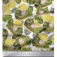 thumbnail image 1 of Soimoi Rayon Fabric Artistic Flower Print Fabric by The Yard 42 Inch Wide, 1 of 3