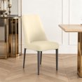 thumbnail image 4 of Dining Chair Slipcover Stretch Elastic Chair Cover Polyester, 57x48x45cm for Kitchen Living Room, Washable Pet-Friendly Protector, 1 Pack, 4 of 6