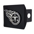 thumbnail image 2 of Tennessee Titans Hitch Cover Chrome Emblem on Black, 2 of 4