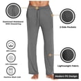 thumbnail image 4 of 3-Pack Men's Classic Lounge Pants (Sizes, S-3XL), 4 of 6