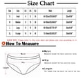 thumbnail image 2 of Culottes Satinées pour Femmes Taille Mi-Haute Entrejambe Ondulé en Coton, 2 of 5