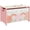 Pink, variant on Qaba Toy Box with Lid, Toy Chest Storage Organizer for Bedroom, Green