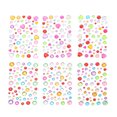 thumbnail image 1 of MasteelfCA 12 Sheets Face Gems Self Adhesive Eye Body Rhinestone Stickers for Women Girls, 1 of 7